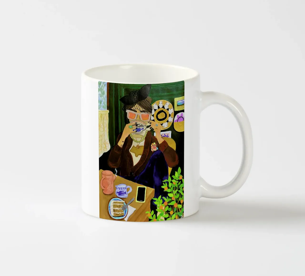 Casual Friday tazza in ceramica da Paloma Kua