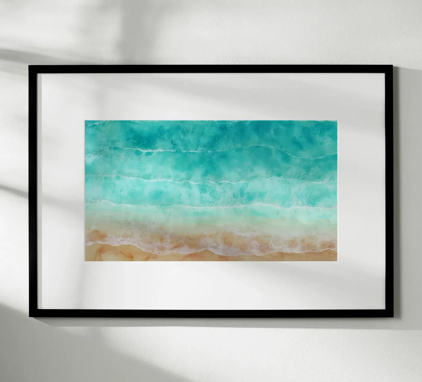 Kustlijn Rust poster van Matthias Keller Studio