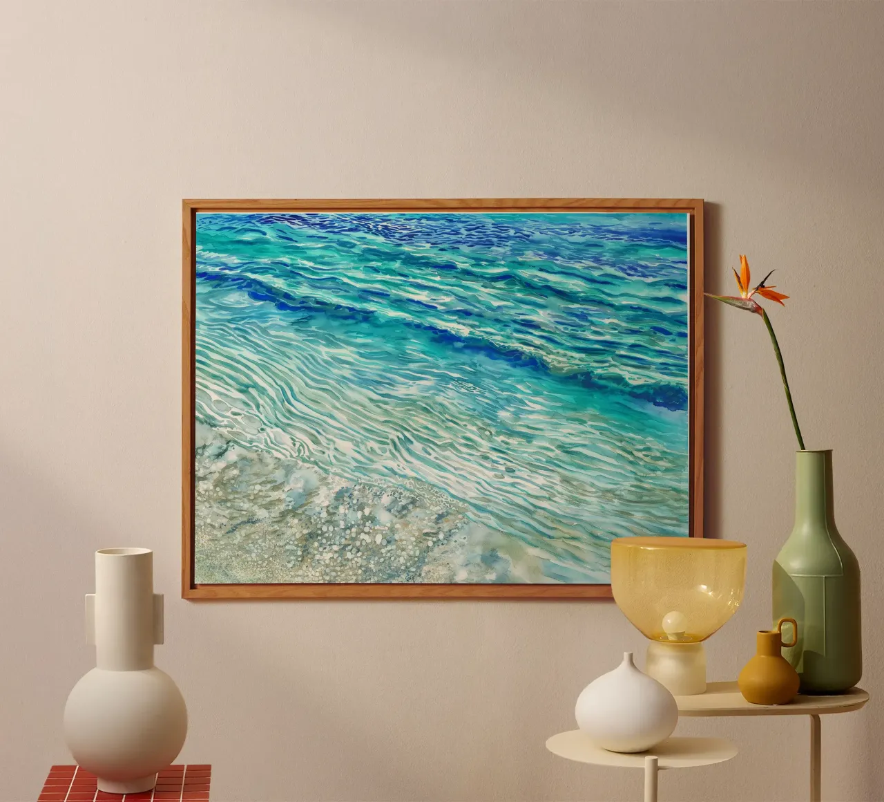 Deriva della linea di riva alluminio dibond da Matthias Keller Studio