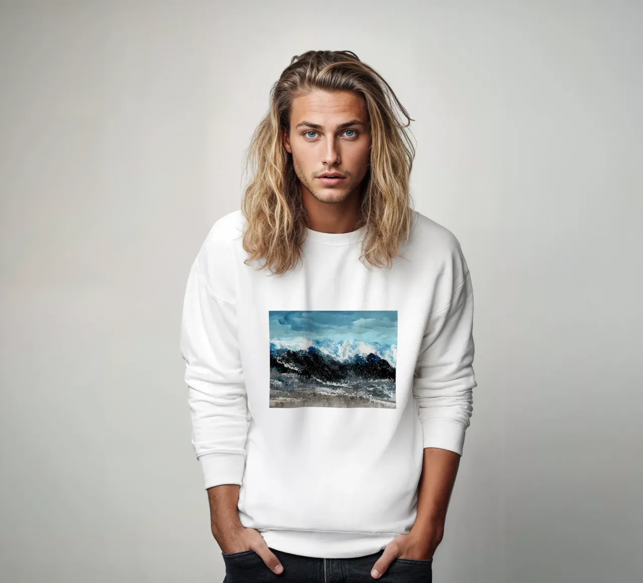 Tempest Crest sweatshirt by Matthias Keller Studio