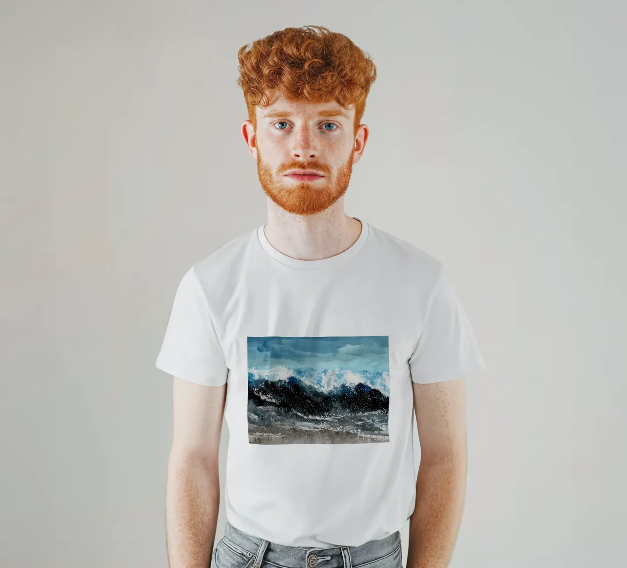 Tempest Crest t-shirt by Matthias Keller Studio