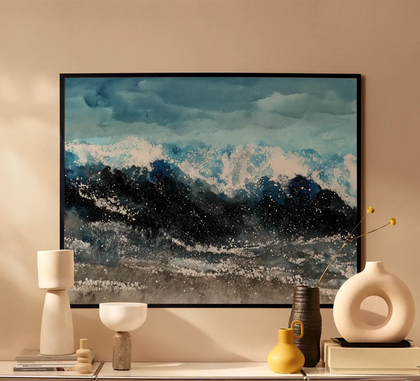 Cresta della Tempesta poster da Matthias Keller Studio