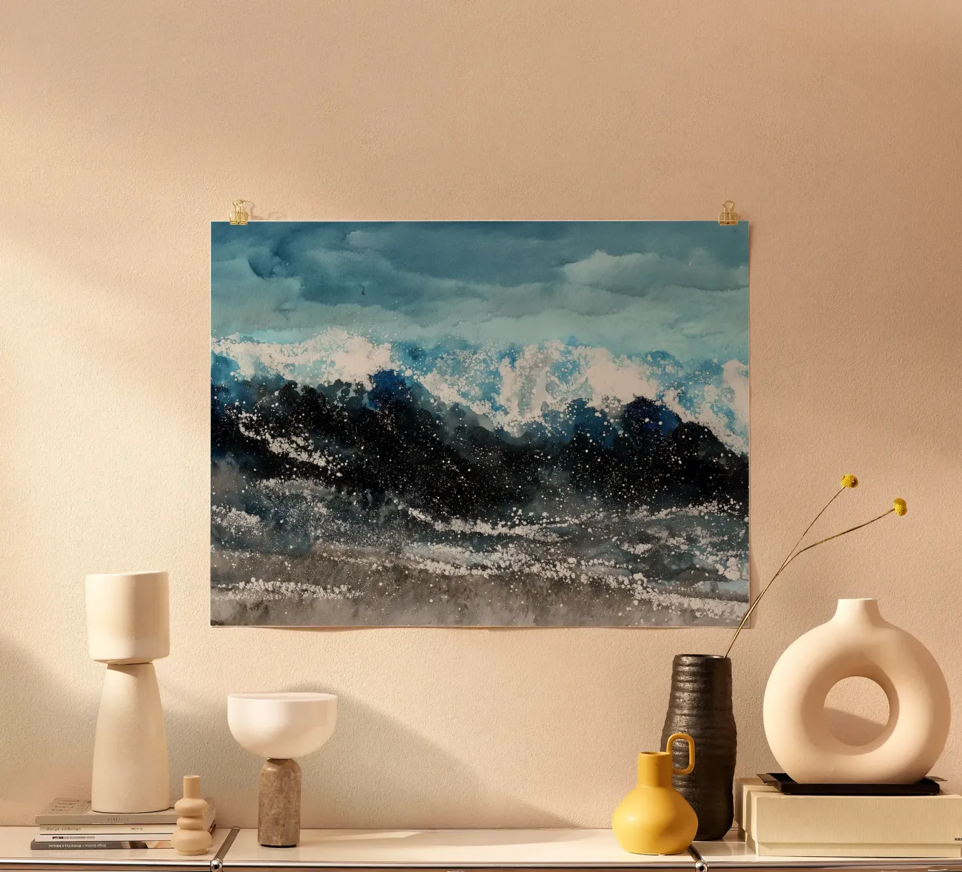 Cresta della Tempesta poster da Matthias Keller Studio