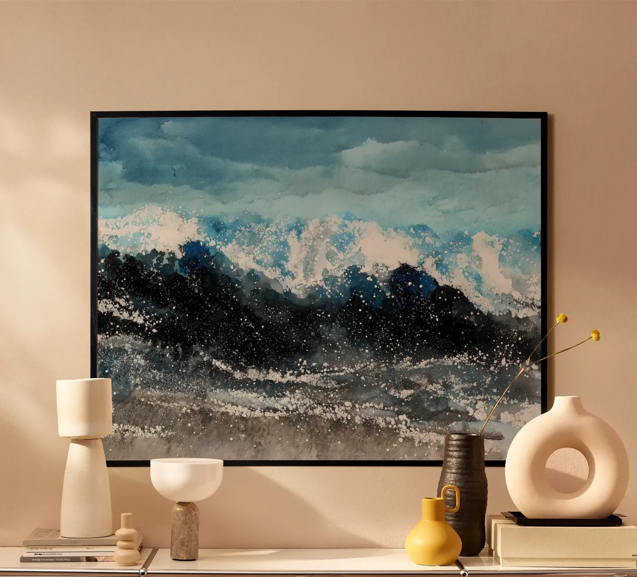 Cresta della Tempesta carta hahnemühle da Matthias Keller Studio