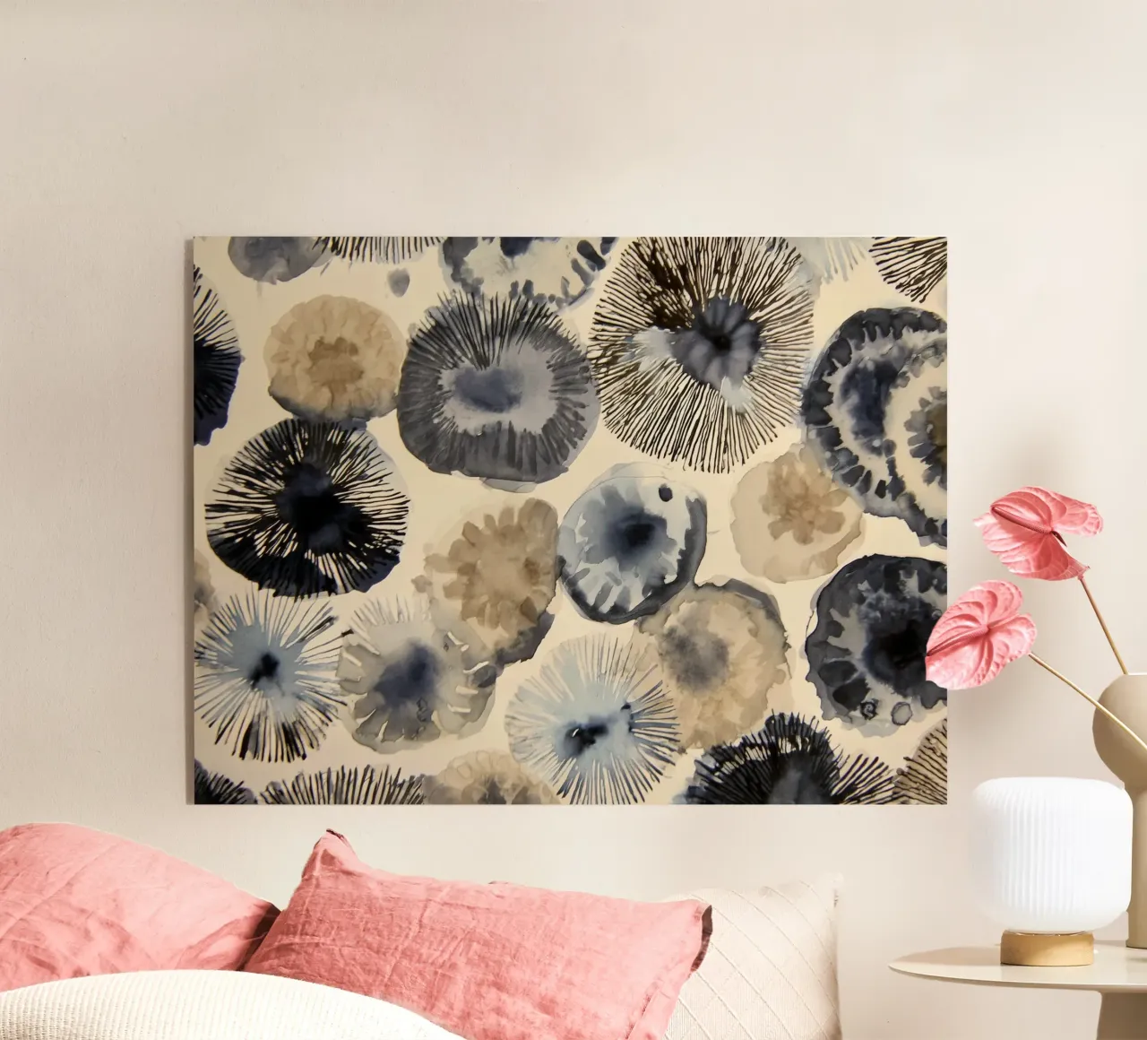 Floraison des marées plexiglas de Matthias Keller Studio