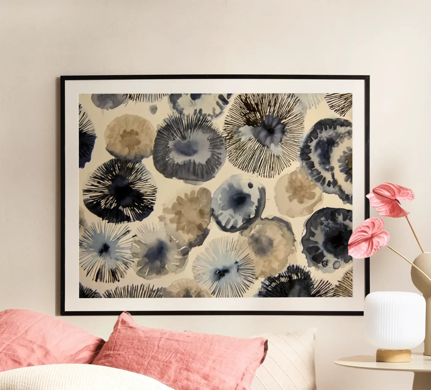 Getijdenbloei poster van Matthias Keller Studio