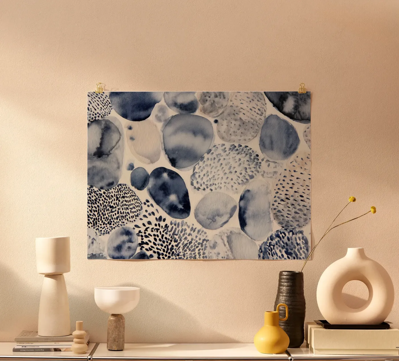 Getijdenverschuiving poster van Matthias Keller Studio