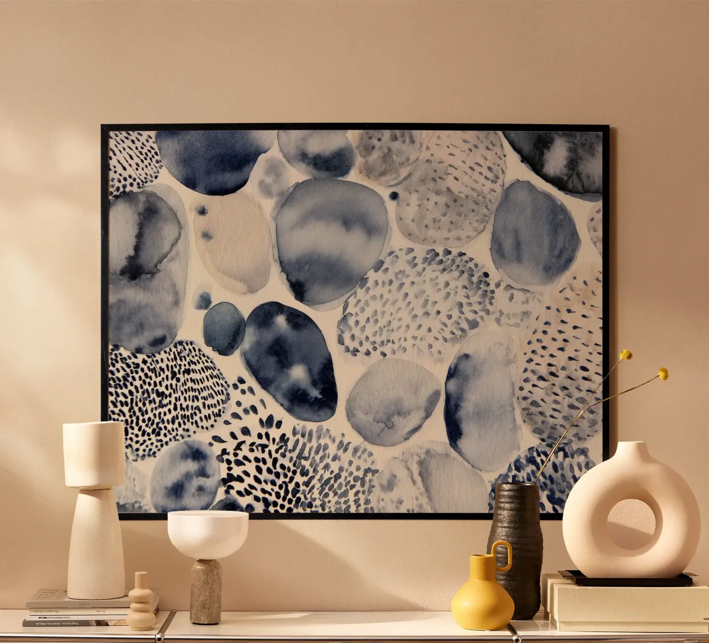 Getijdenverschuiving poster van Matthias Keller Studio