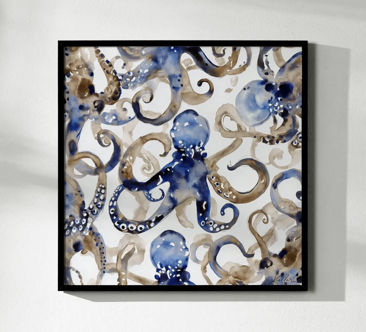 Marea di tentacoli carta hahnemühle da Matthias Keller Studio