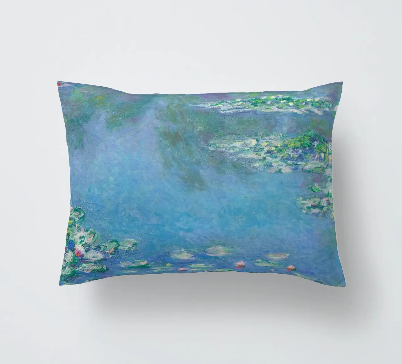 Ninfee (1840-1926) di Claude Monet cuscino da Classic Art Prints