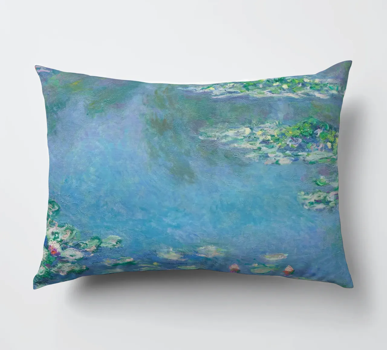 Ninfee (1840-1926) di Claude Monet cuscino da Classic Art Prints