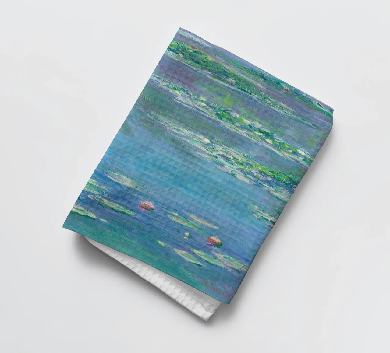 Ninfee (1840-1926) di Claude Monet canovaccio da cucina da Classic Art Prints