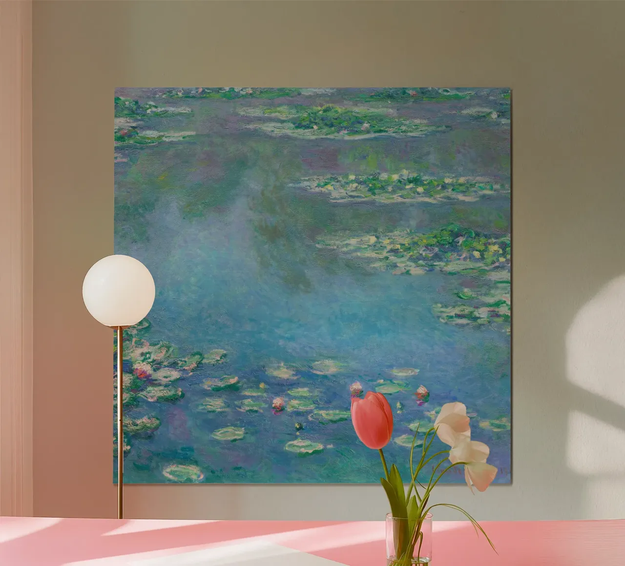 Ninfee (1840-1926) di Claude Monet carta hahnemühle da Classic Art Prints