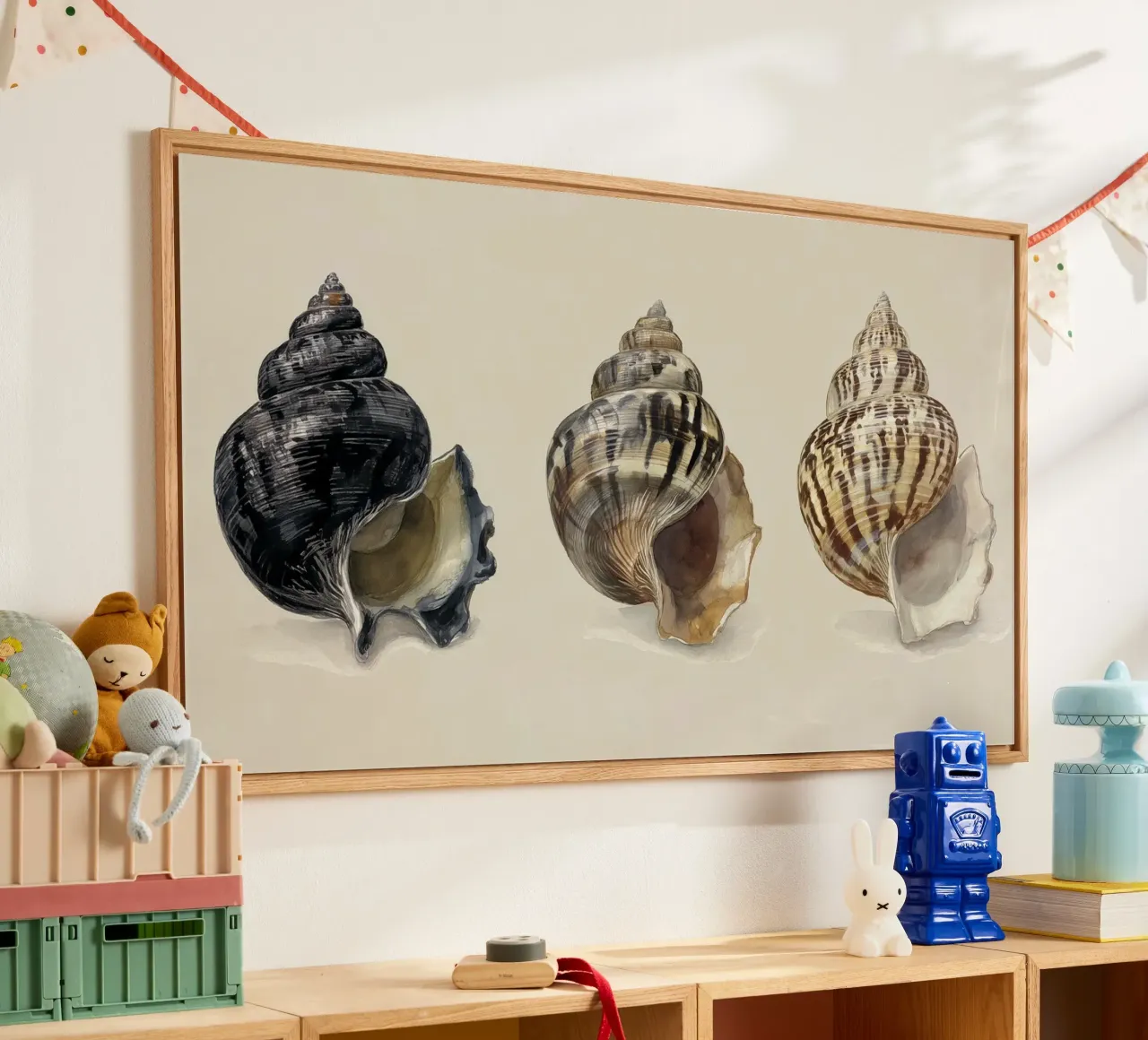 Tonal Shell Study Acryl-Glas von Matthias Keller Studio