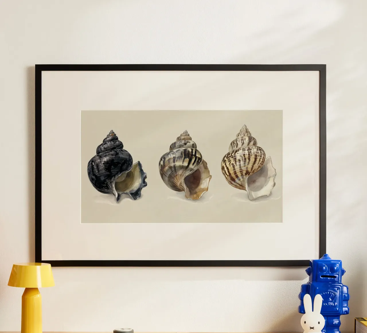 Tonal Shell Study poster by Matthias Keller Studio