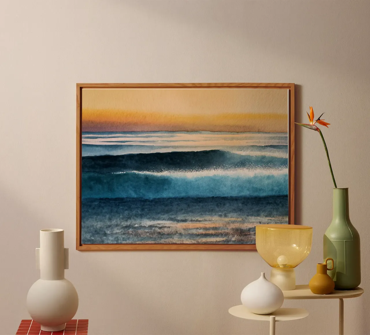 Twilight Surf forex plate by Matthias Keller Studio