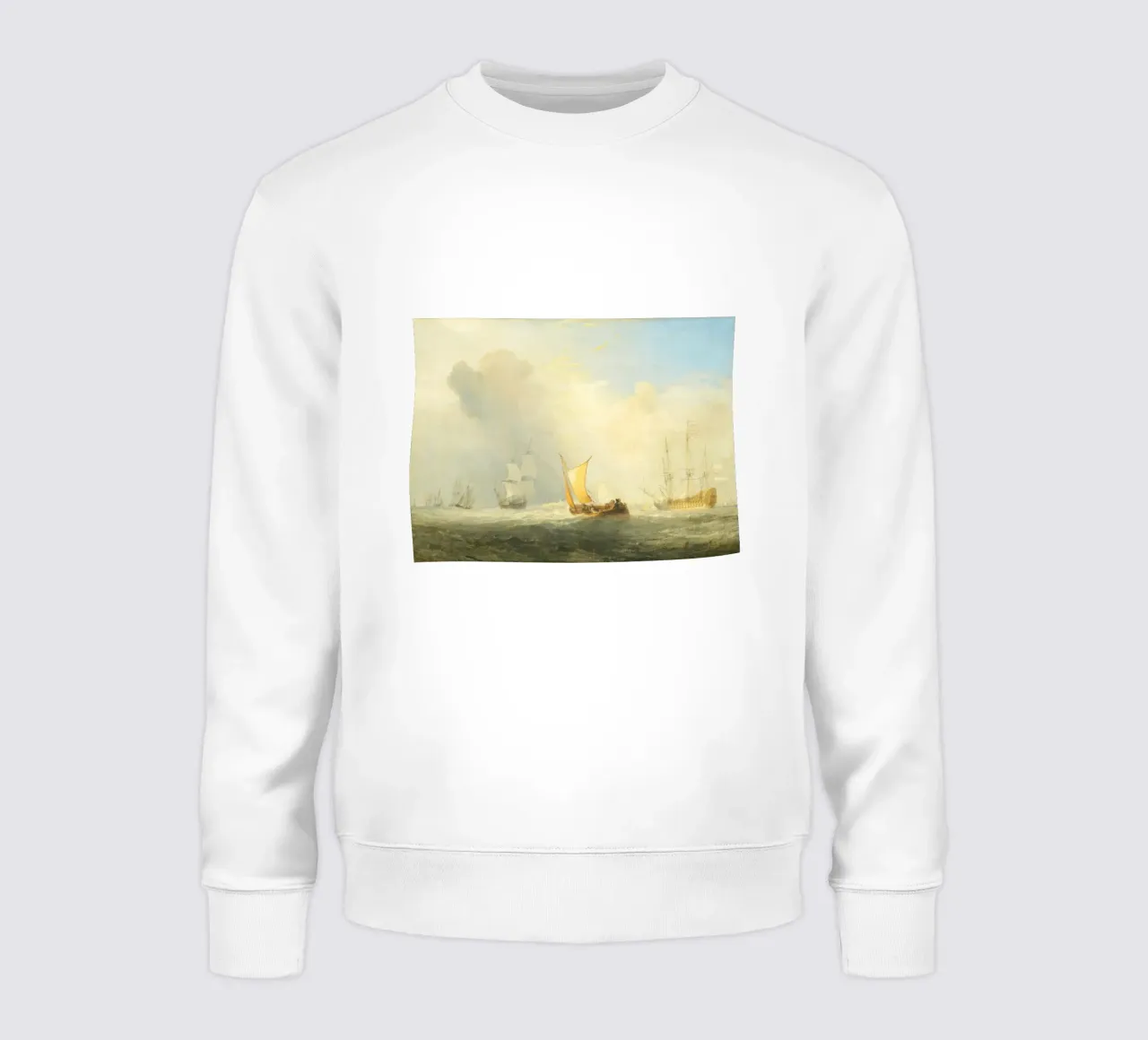 Traghetto di Rotterdam (1833) di J.M.W. Turner felpa da Classic Art Prints