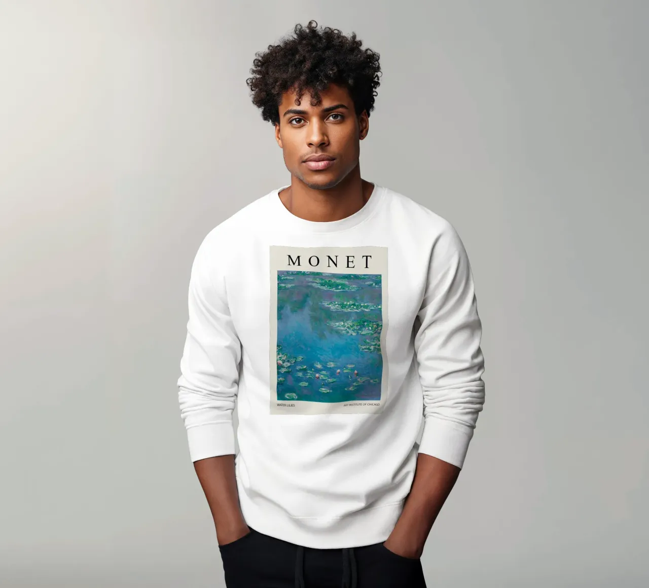 Seerosen Sweatshirt von Turner Kyle