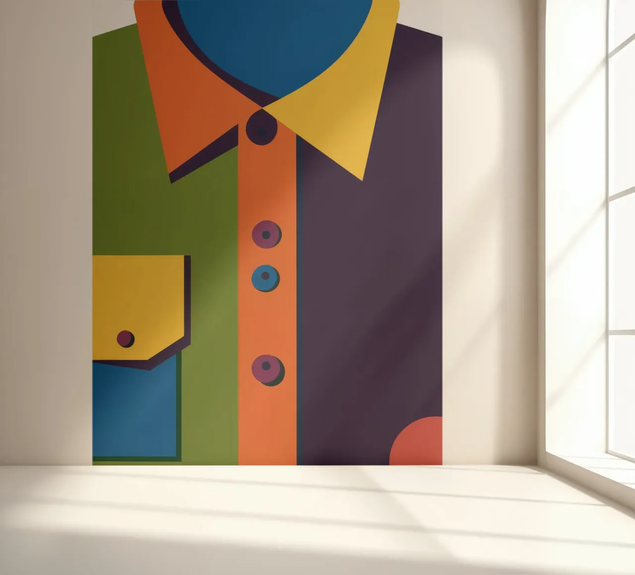 Collar Detail Pop photo wallpaper by Peak Delusion