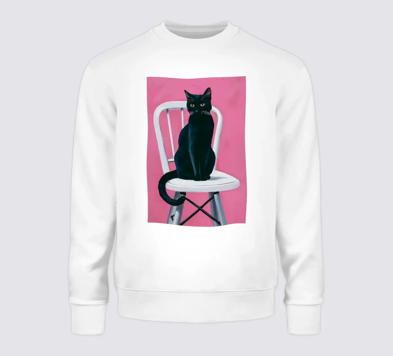 Feline Pink Stillness felpa da Peak Delusion