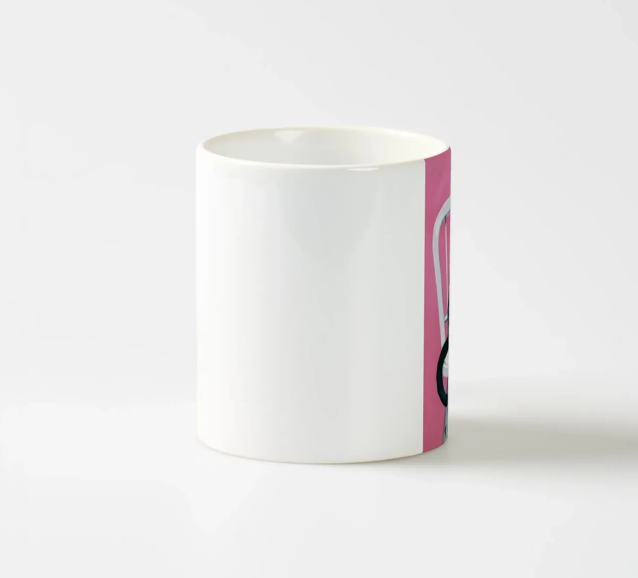 Feline Pink Stillness tazza in ceramica da Peak Delusion