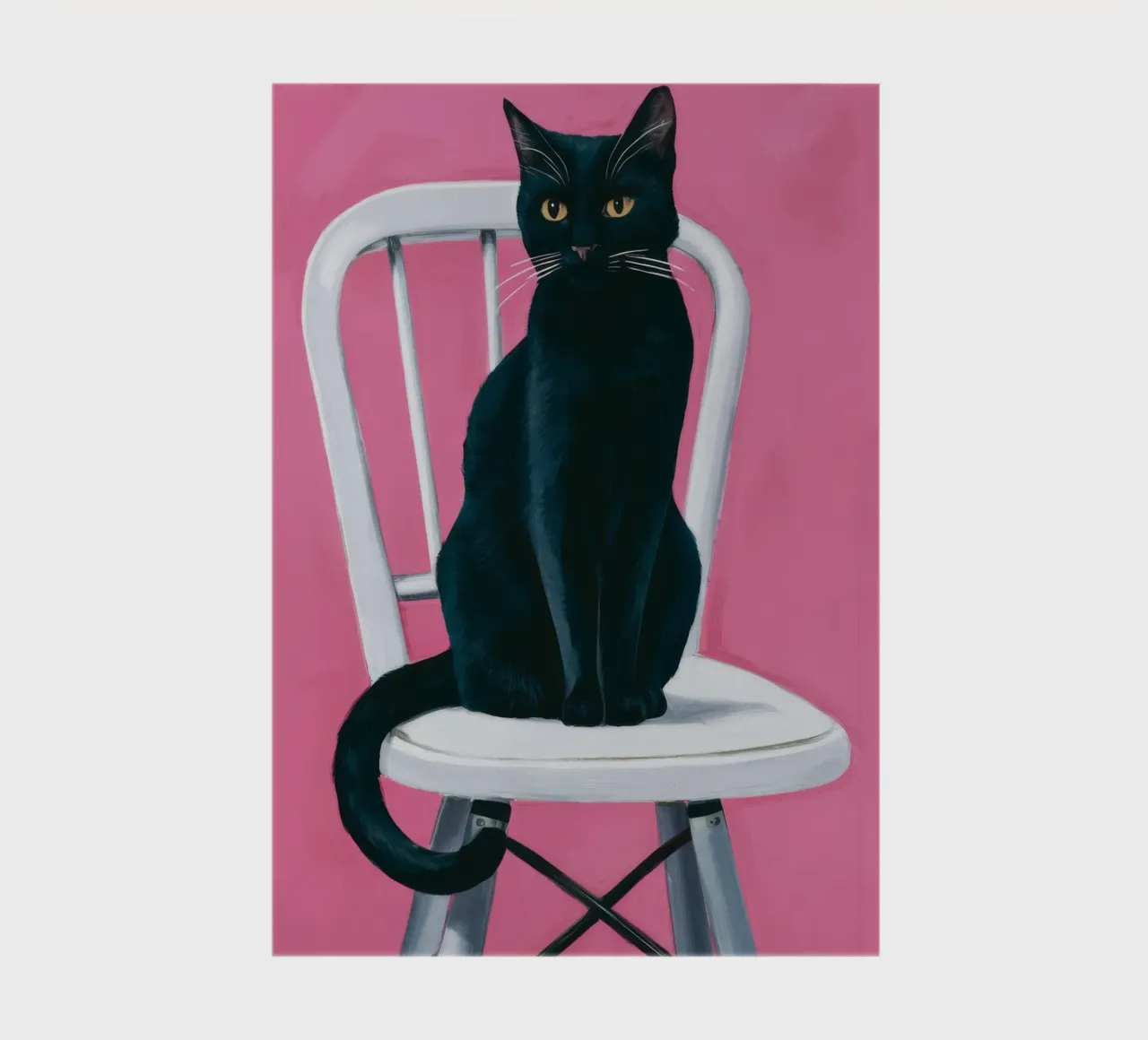 Feline Pink Stillness notebook by Peak Delusion