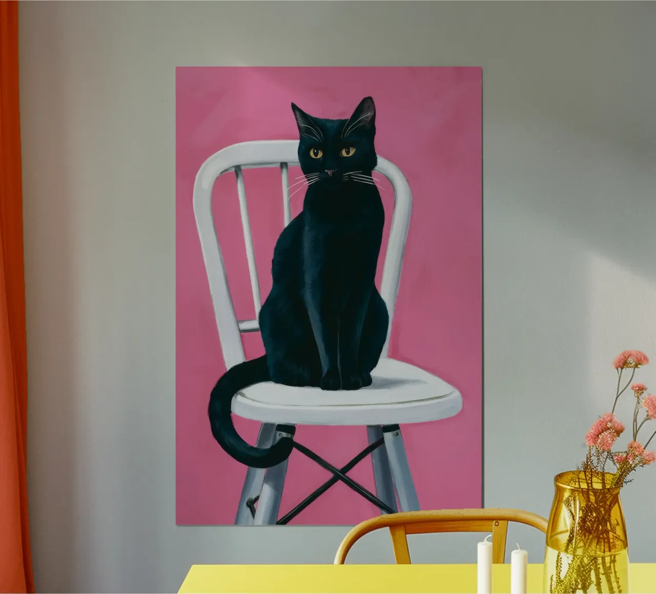 Feline Pink Stillness carta hahnemühle da Peak Delusion
