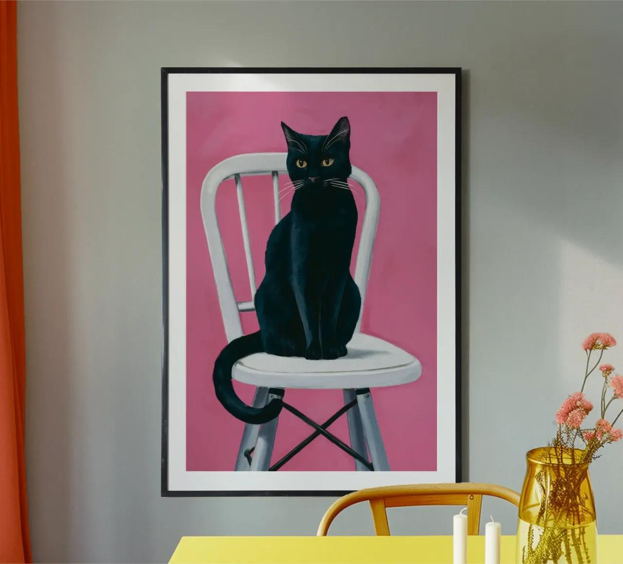 Feline Pink Stillness carta hahnemühle da Peak Delusion
