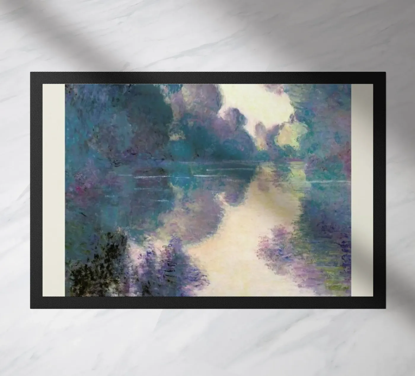 Monet - Signed Seine doormat by Vintage by JUNIQE