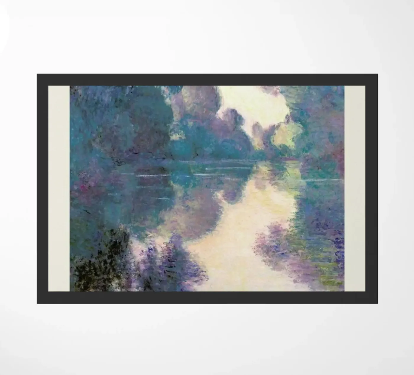 Monet - Signed Seine doormat by Vintage by JUNIQE