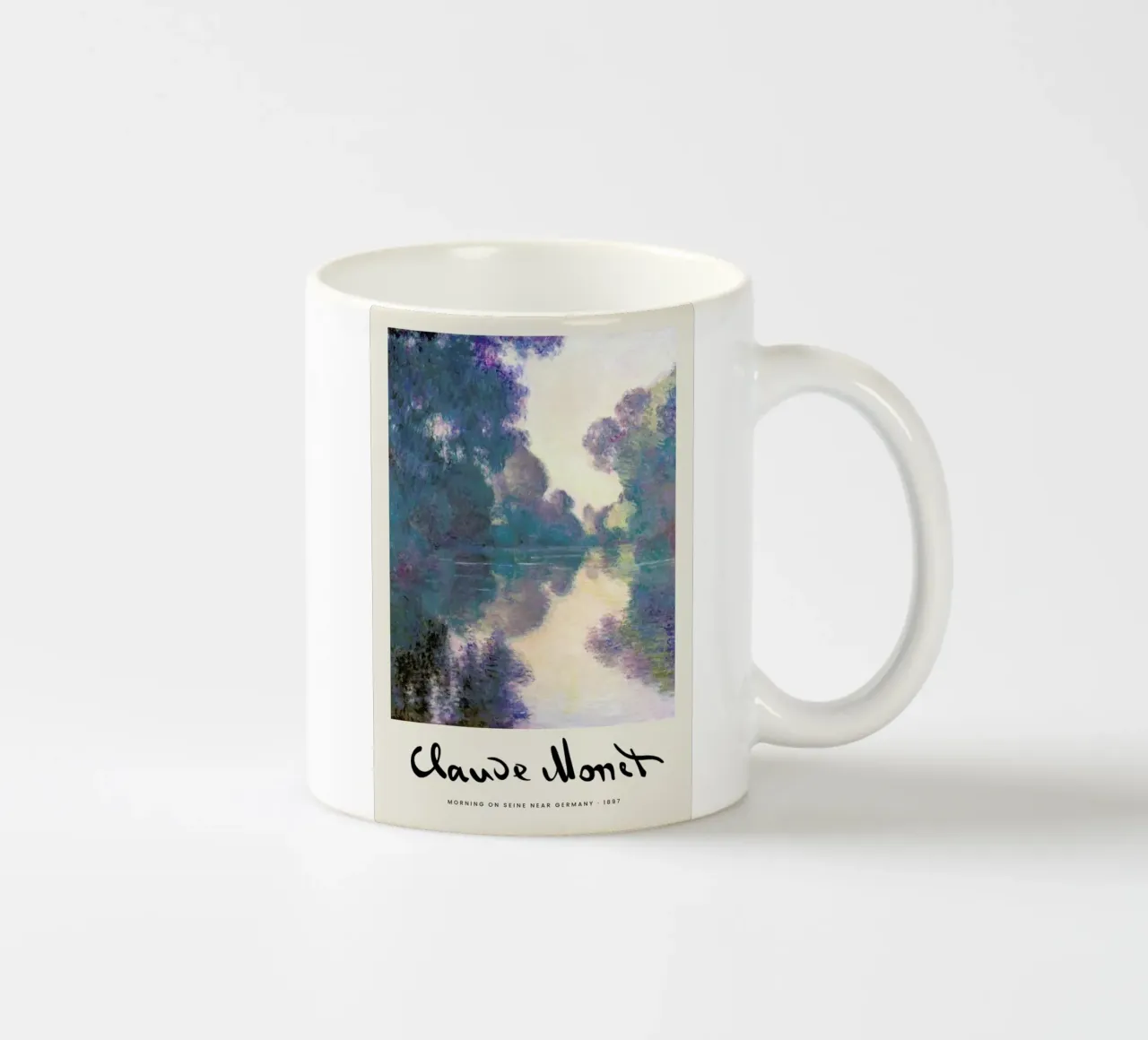 Monet - Signed Seine tazza in ceramica da Vintage by JUNIQE