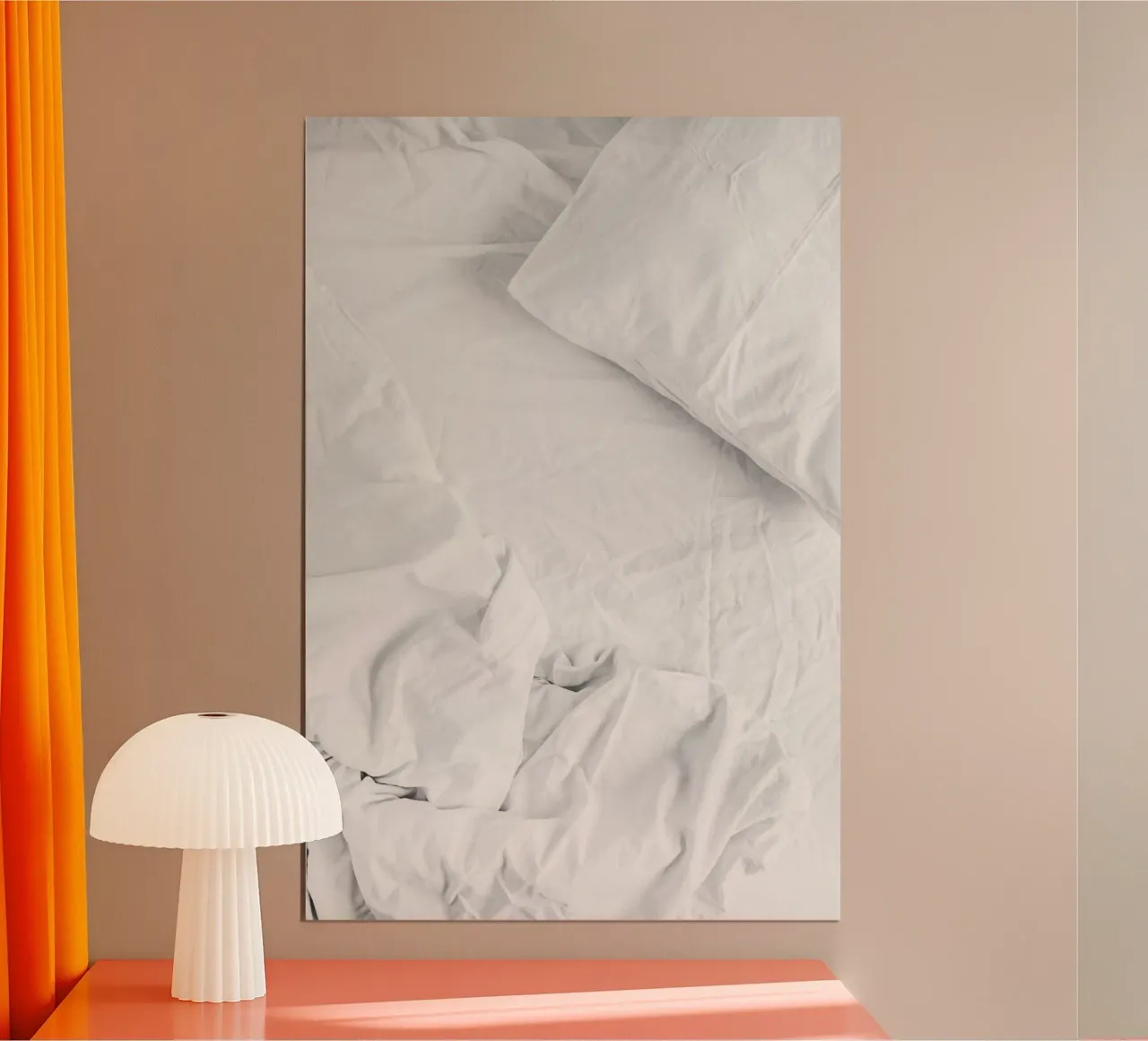 Autunno morbido poster con telaio in alluminio da PhotoVibe Decor