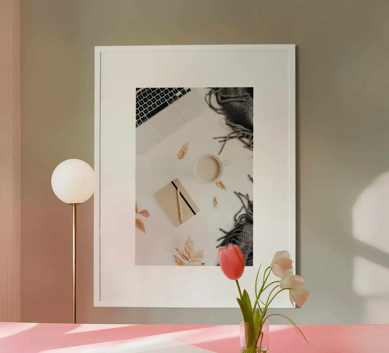 Autunno morbido poster con telaio in plastica da PhotoVibe Decor