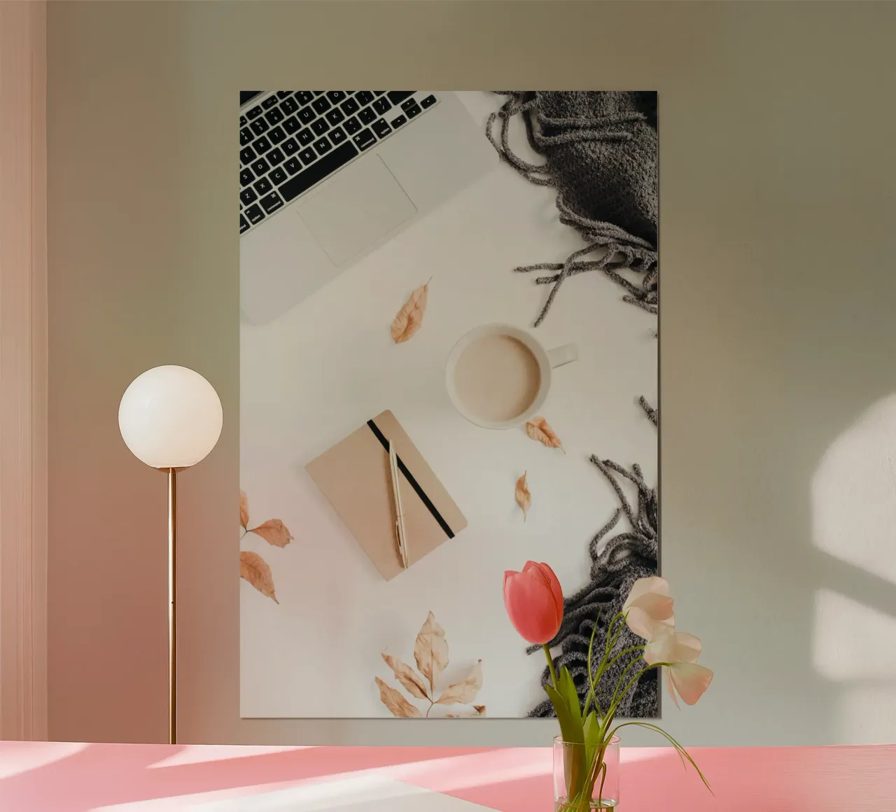 Autunno morbido poster con telaio in plastica da PhotoVibe Decor