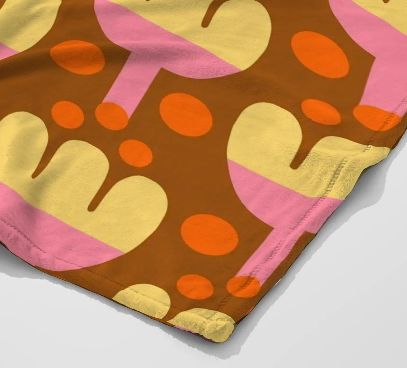 beet fleece blanket by fummelhummel