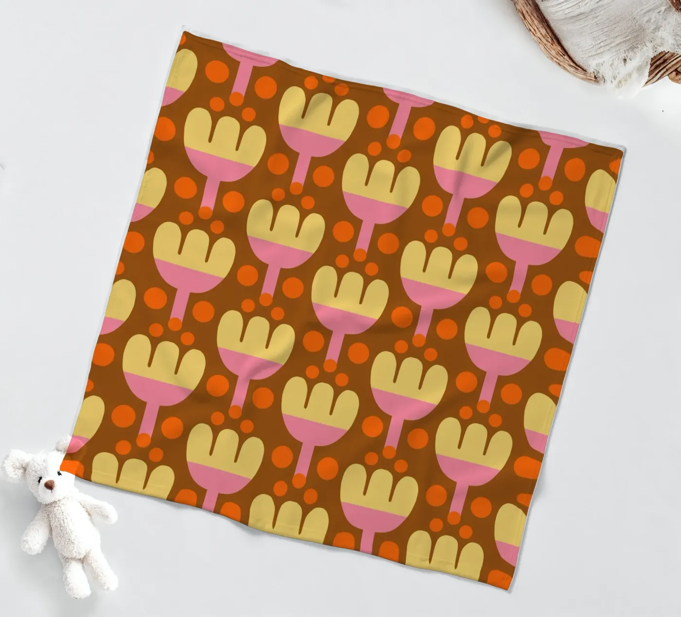 beet fleece blanket by fummelhummel