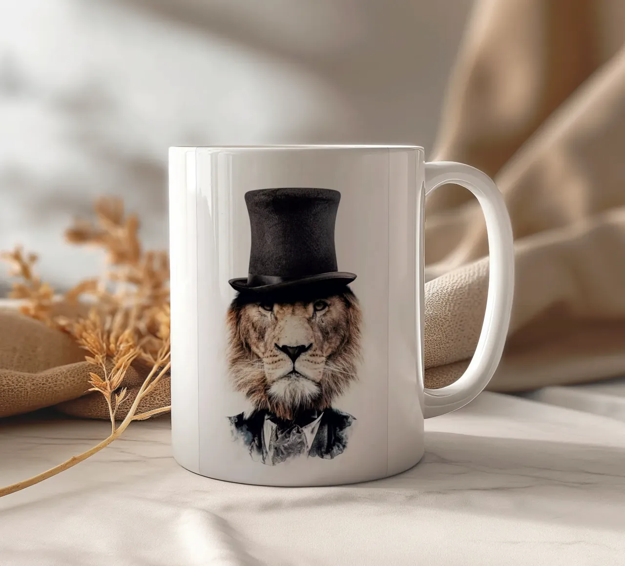 Classy Lion Light tazza in ceramica da Wouter Rikken