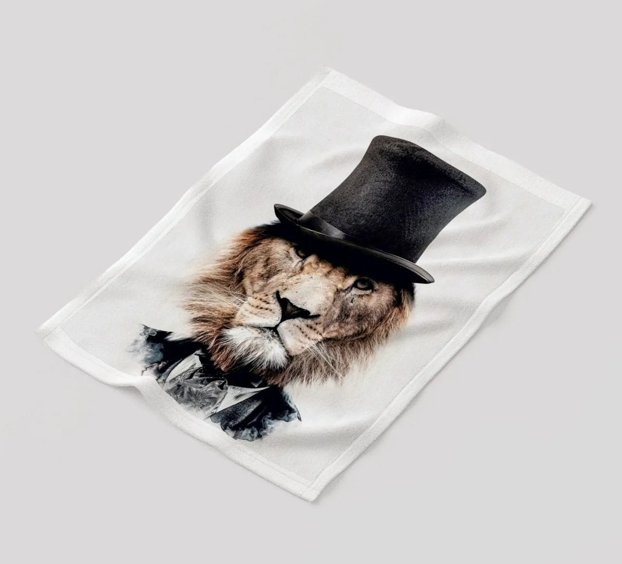 Classy Lion Light coperta in pile da Wouter Rikken