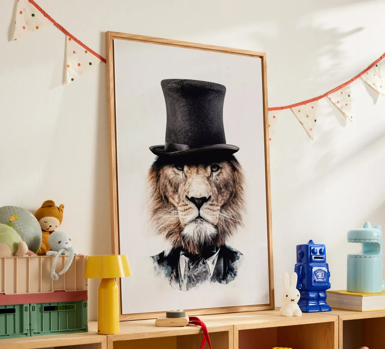 Classy Lion Light plexiglass da Wouter Rikken