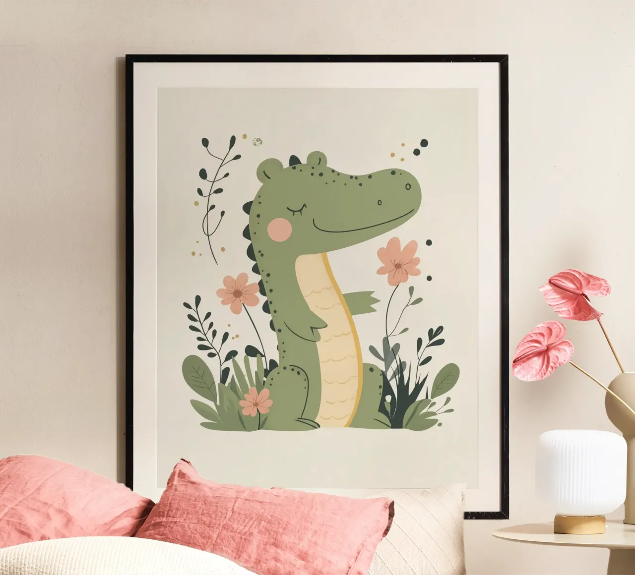 Cocodrilo caprichoso hahnemühle de Happy Littles