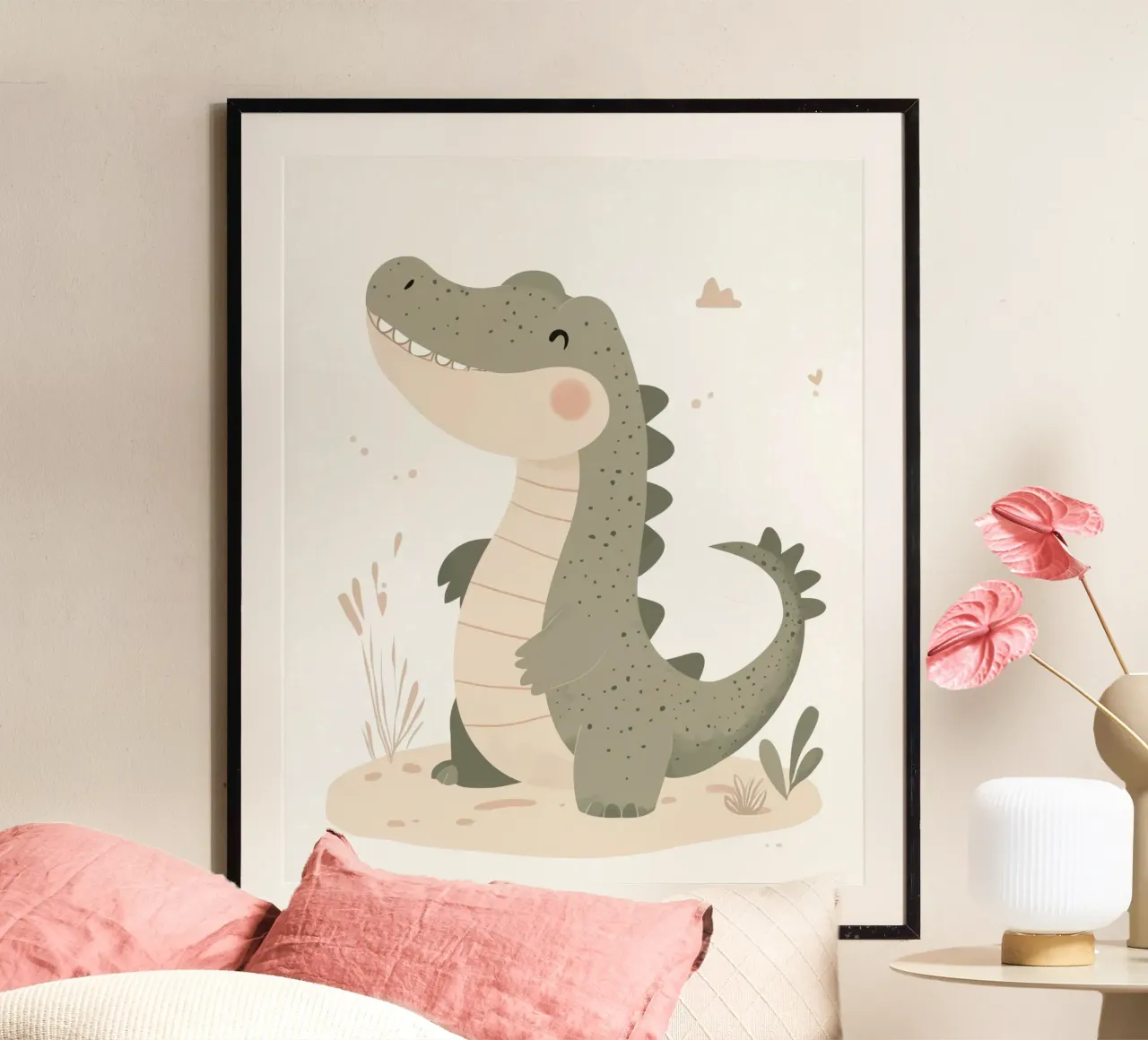 Cocodrilo caprichoso hahnemühle de Happy Littles