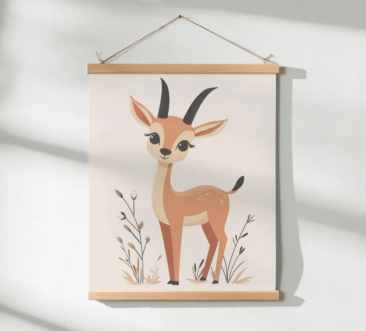 Antilope stravagante carta hahnemühle da Happy Littles
