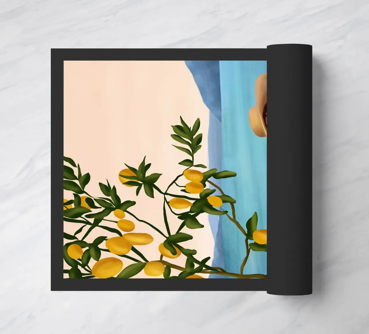 Golden Hour Serenity zerbino da cityart