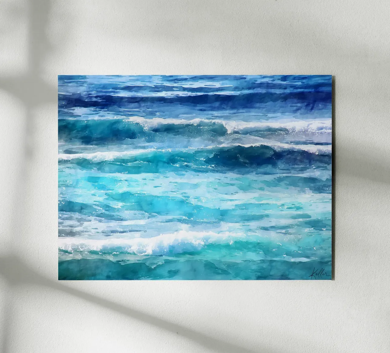 Surf Break alluminio dibond da Matthias Keller Studio