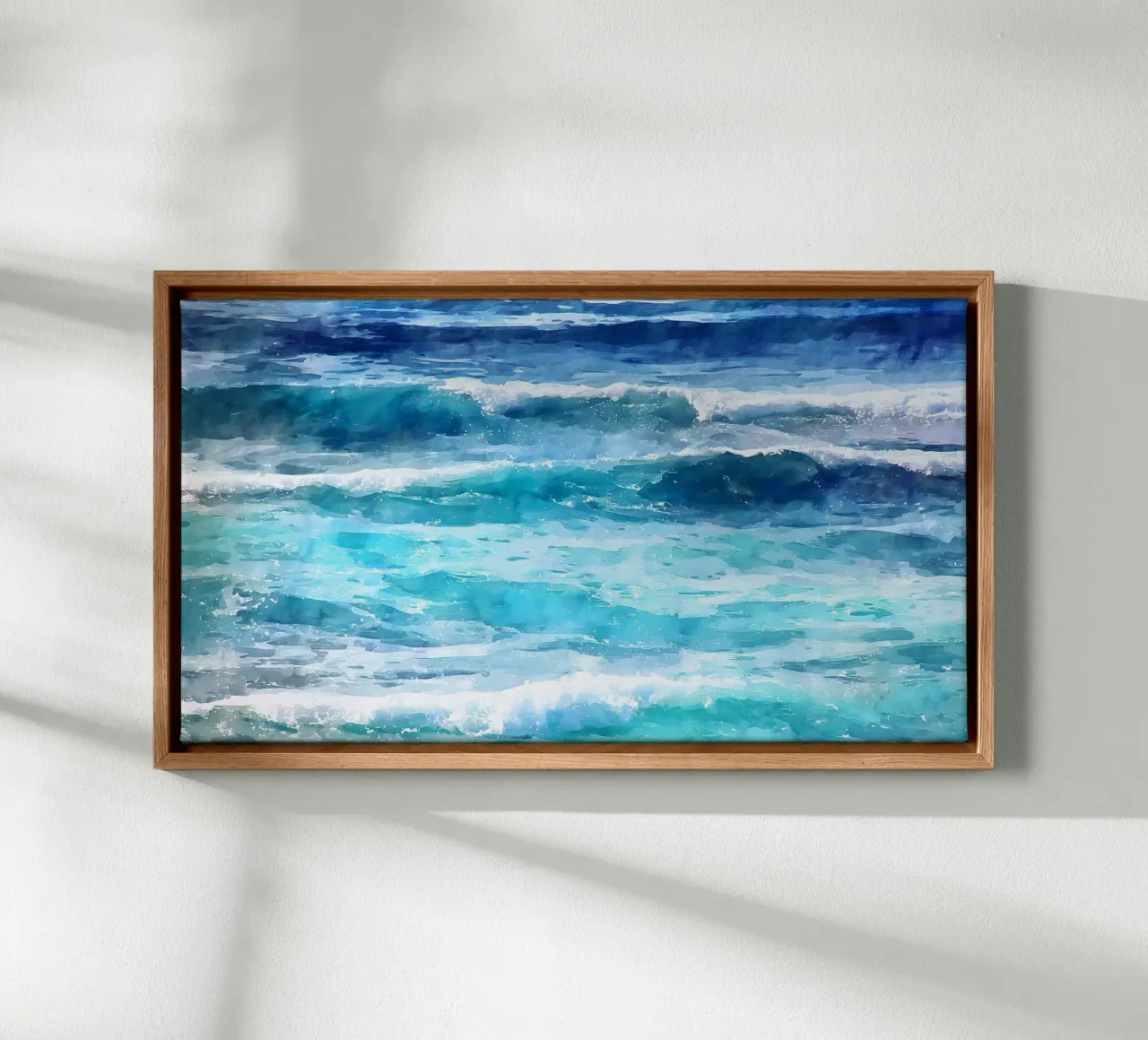 Surf Break tela con Cornice a cassetta da Matthias Keller Studio