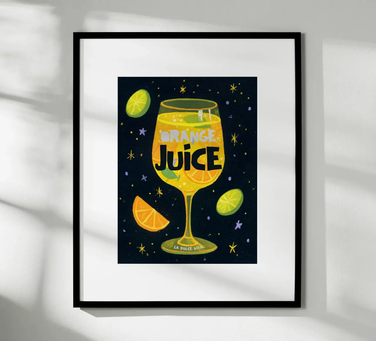 Succo d'arancia poster da Art Center
