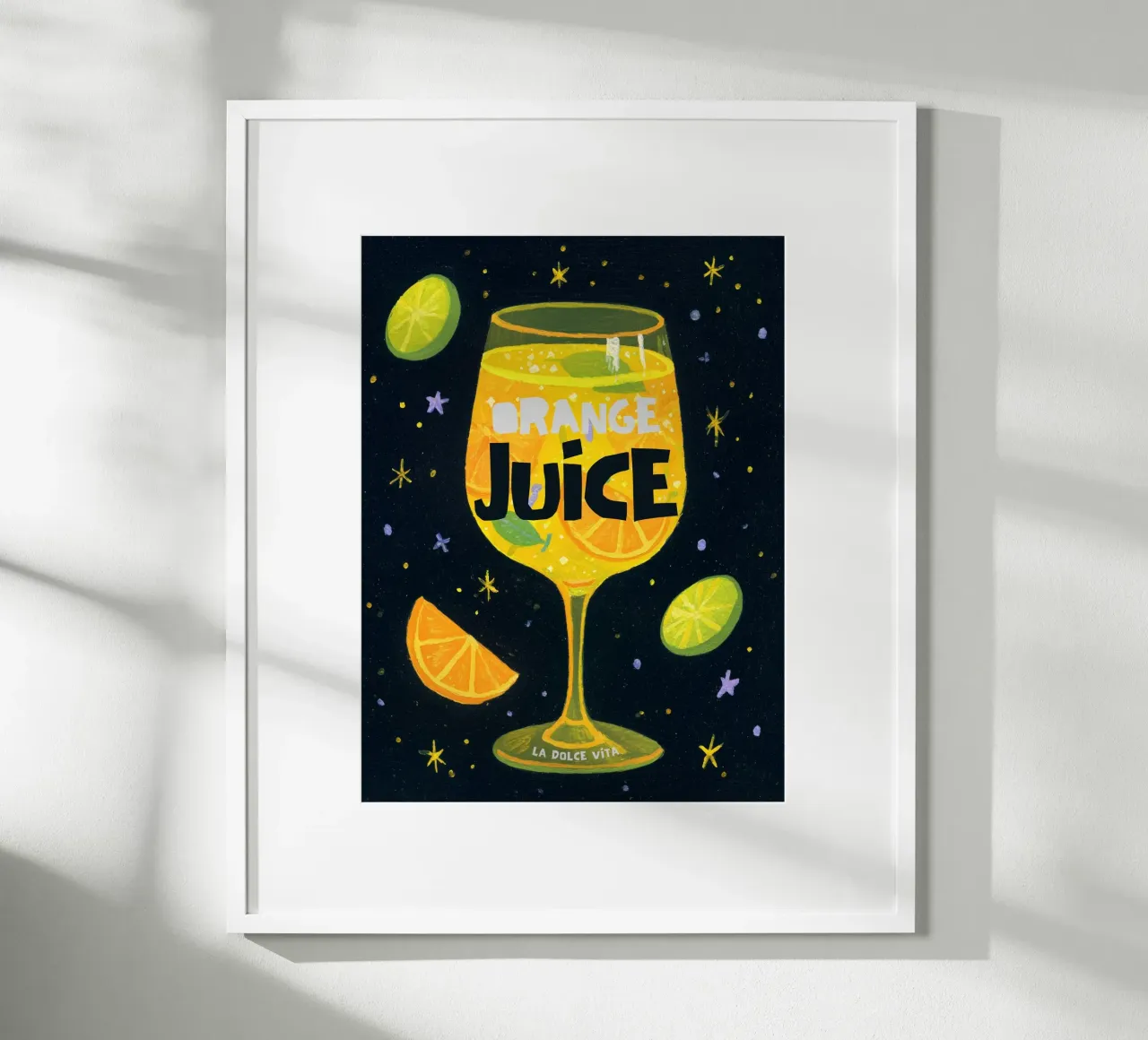 Succo d'arancia poster da Art Center