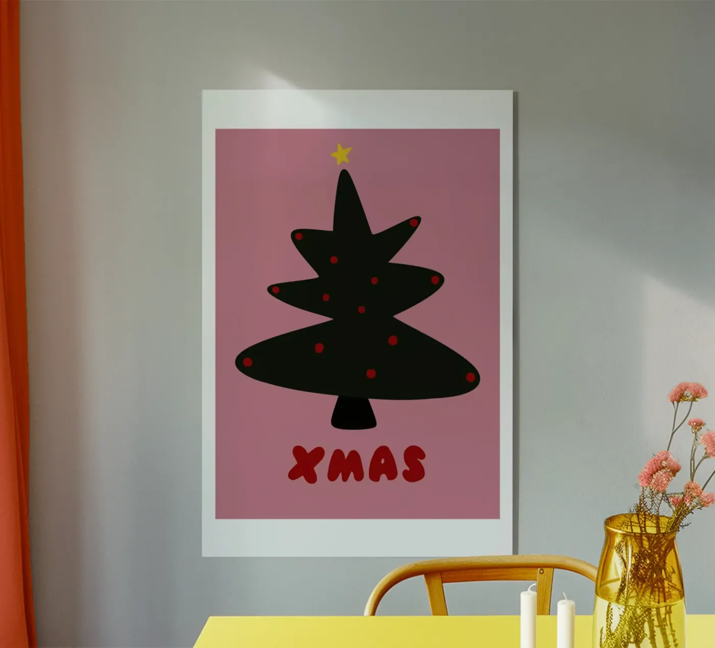 Xmas Tree Acryl-Glas von Mottos by Sinan Saydik