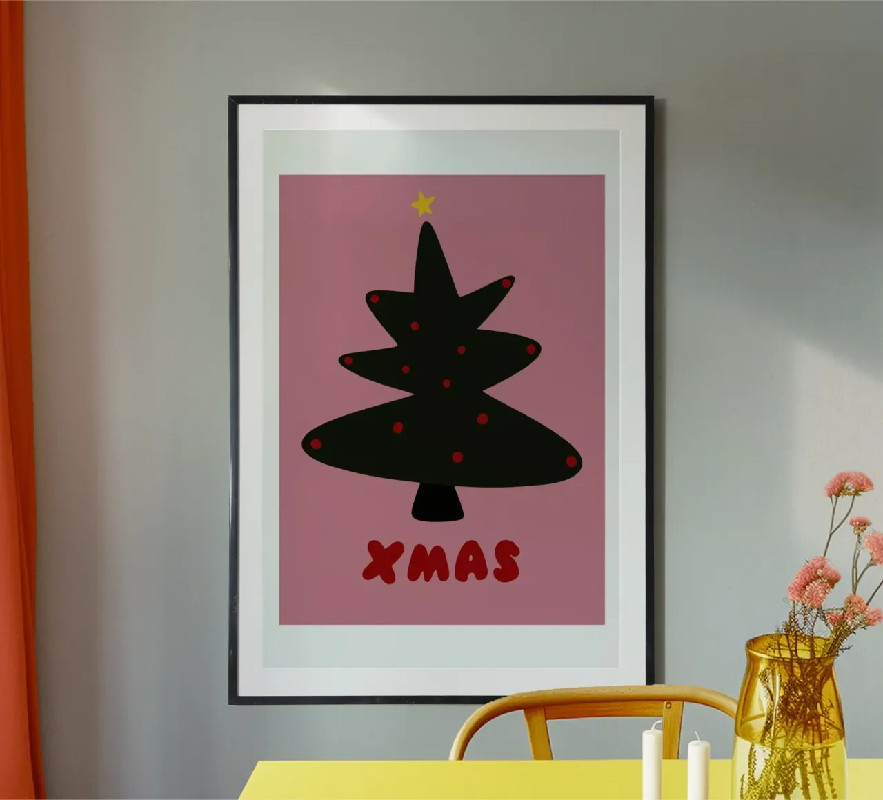 Xmas Tree poster da Mottos by Sinan Saydik
