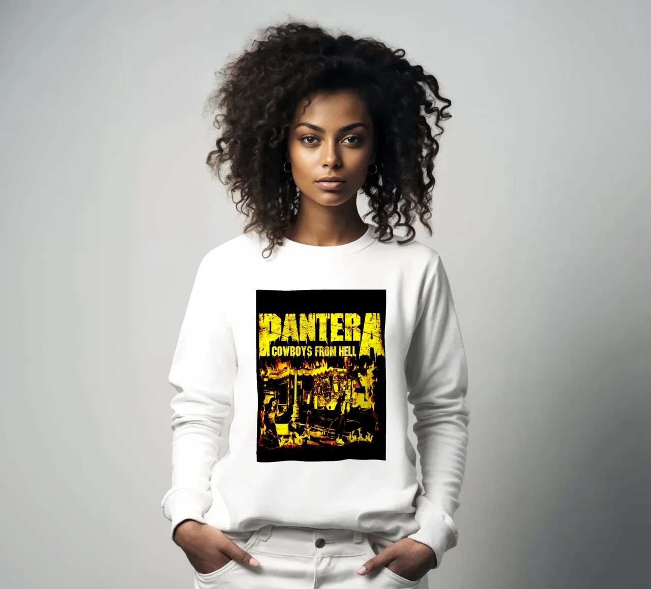 Pantera Cowboys From Hell Art sweatshirt by music soul
